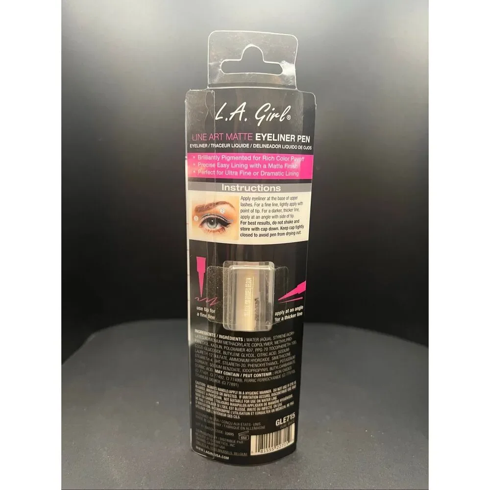 LA Girl Line Art Matte Eyeliner Pen in Pure White (GLE715)